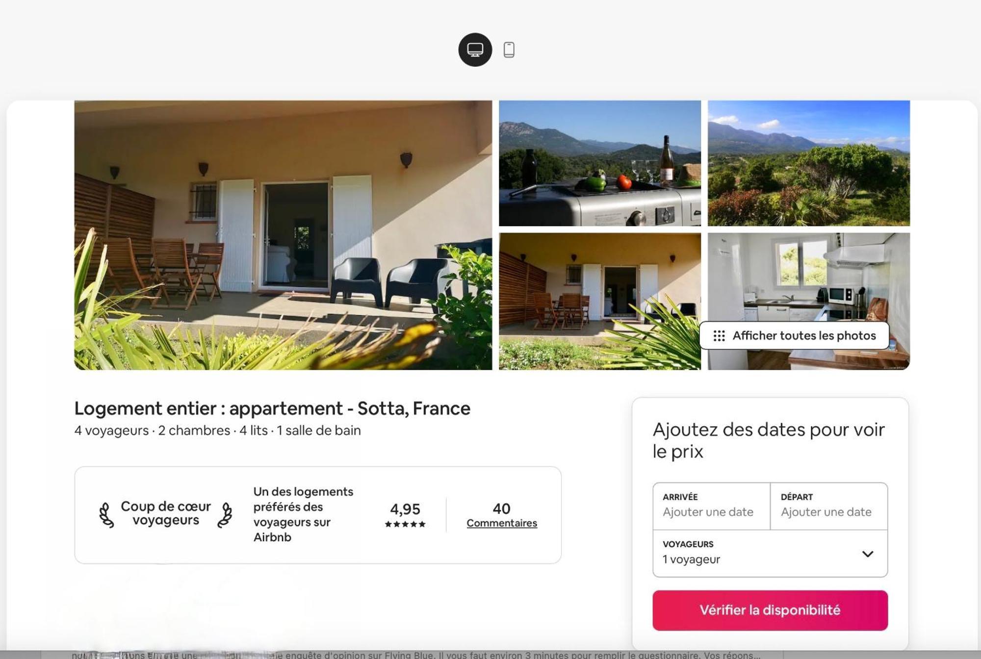 Appartements Avec Jardin Entre Porto-Vecchio Et Figari - Casa Mattiste Sotta Exteriör bild